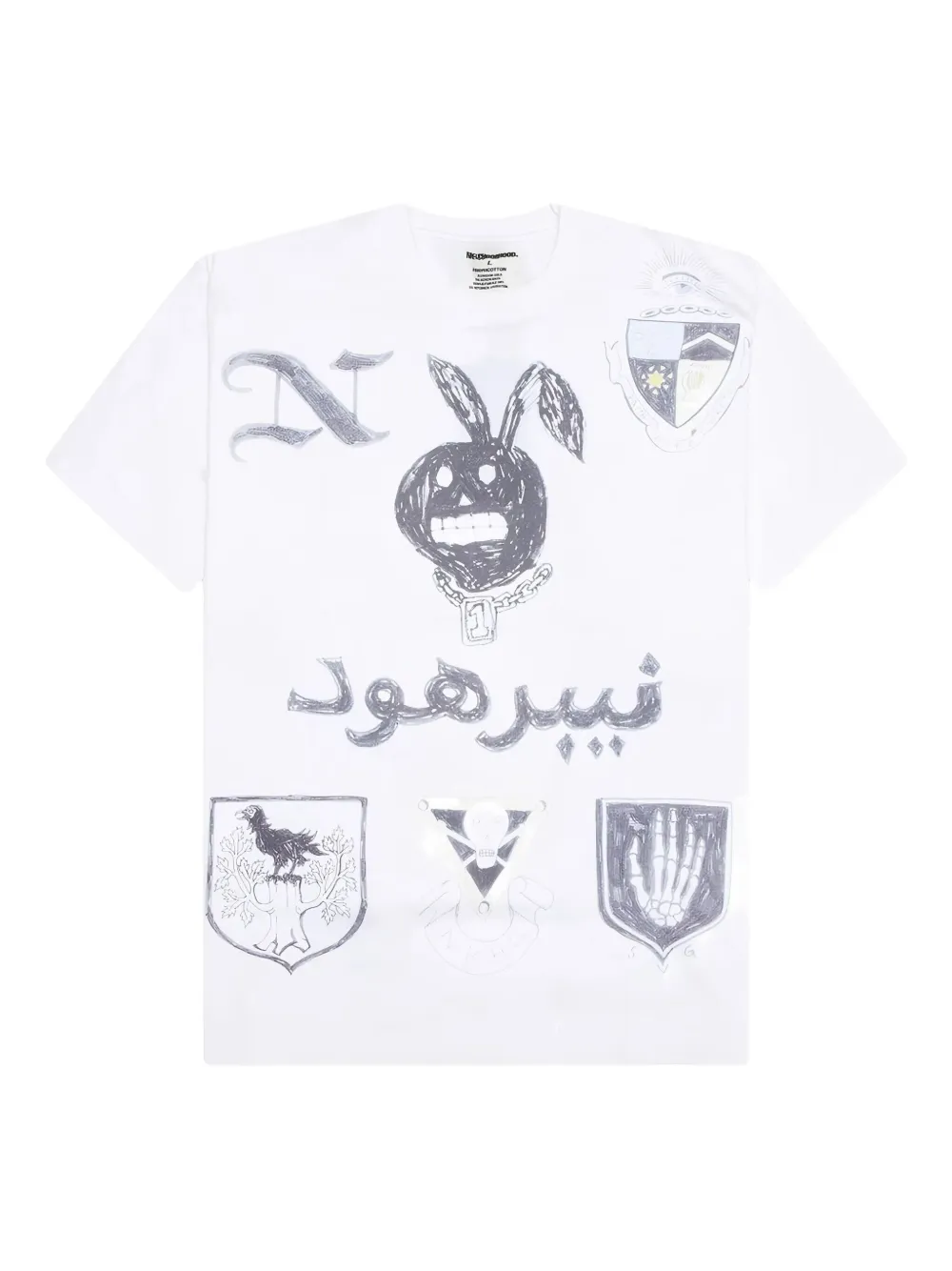 Neighborhood playera con estampado gráfico | blanco | Image 1