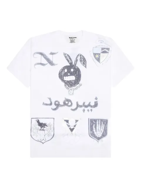 Neighborhood playera con estampado gráfico