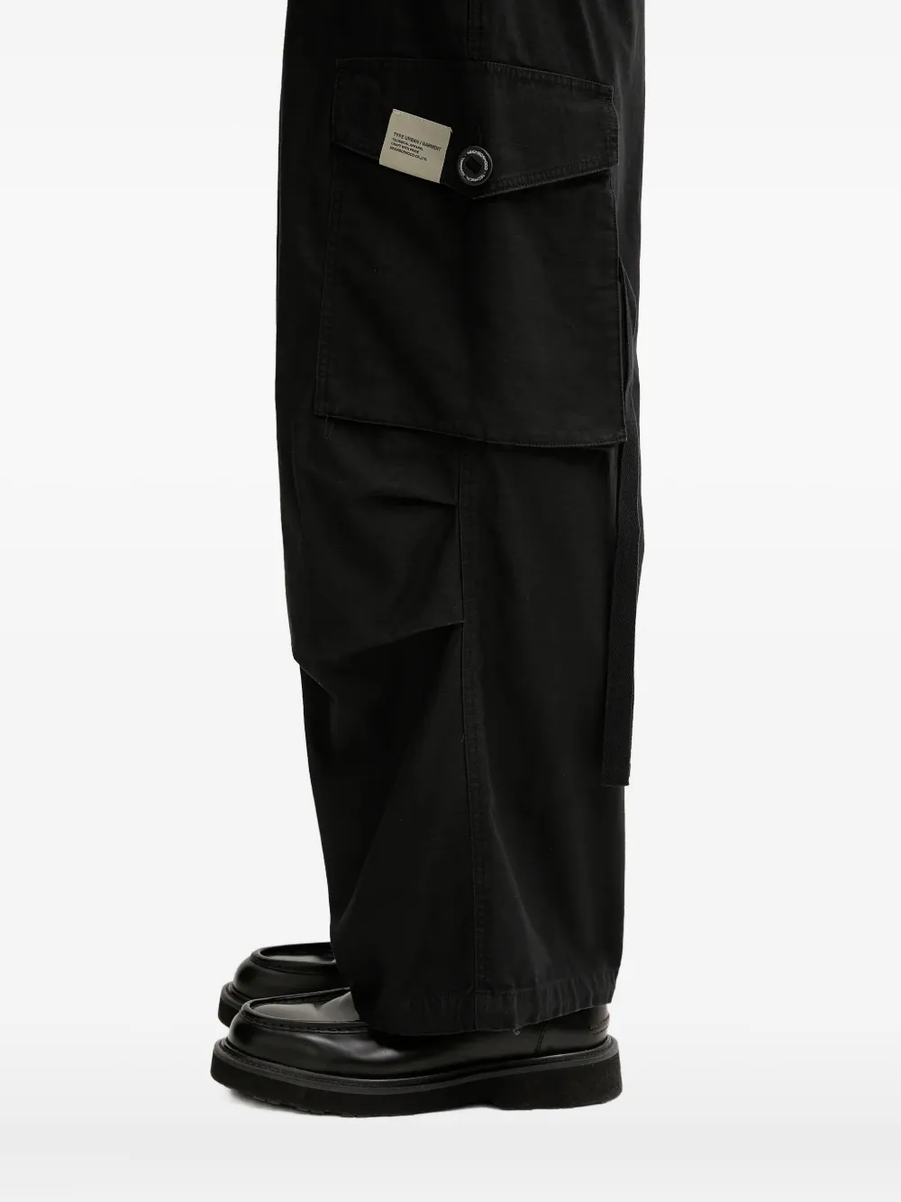 Neighborhood Cargo broek met logopatch Zwart