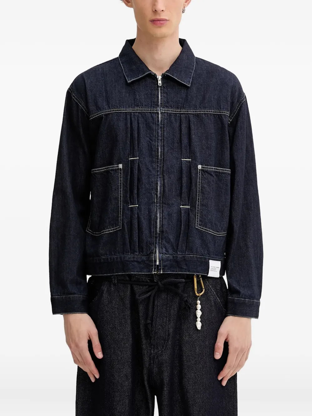 Neighborhood Denim jack Blauw