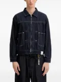 Neighborhood patch-pocket denim jacket - Blue