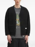 Neighborhood patch-pocket cardigan - Black