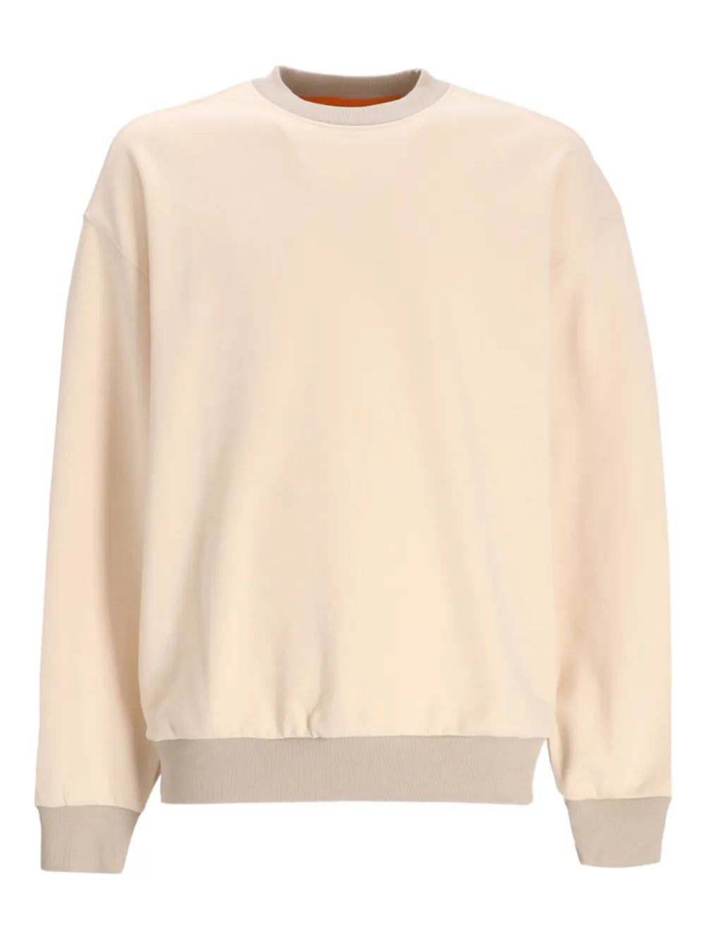 BOSS cotton crew-neck sweatshirt | Neutrals | Image 1