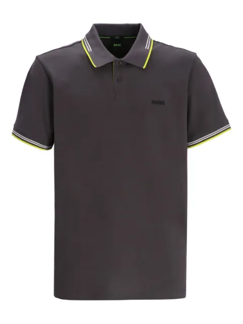 BOSS playera tipo polo Paddy con volantes