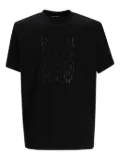 Karl Lagerfeld geometric-pattern T-shirt - Black