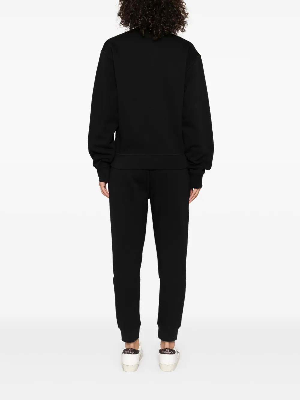 DSQUARED2 logo-print track suit Zwart