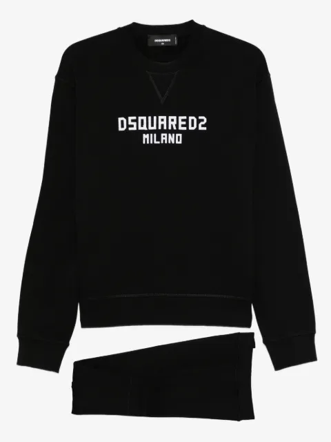 DSQUARED2 logo-print track suit