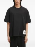 Fiorucci logo-patch T-shirt - Black