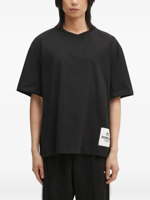 Fiorucci logo-patch T-shirt