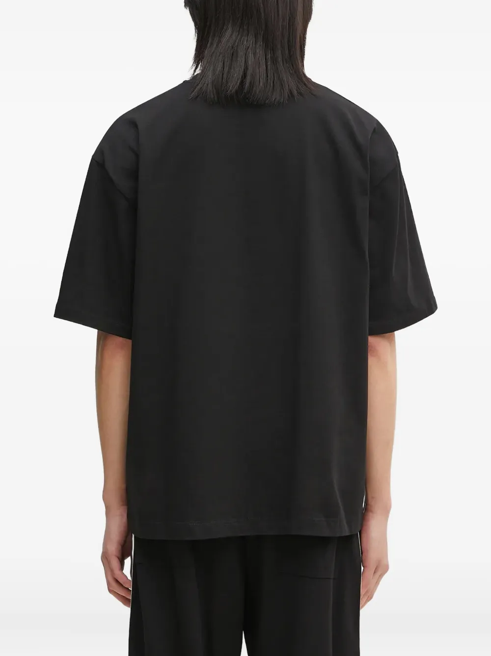Fiorucci T-shirt met logopatch Zwart