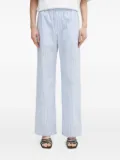 Fiorucci striped button-fastening trousers - Blue