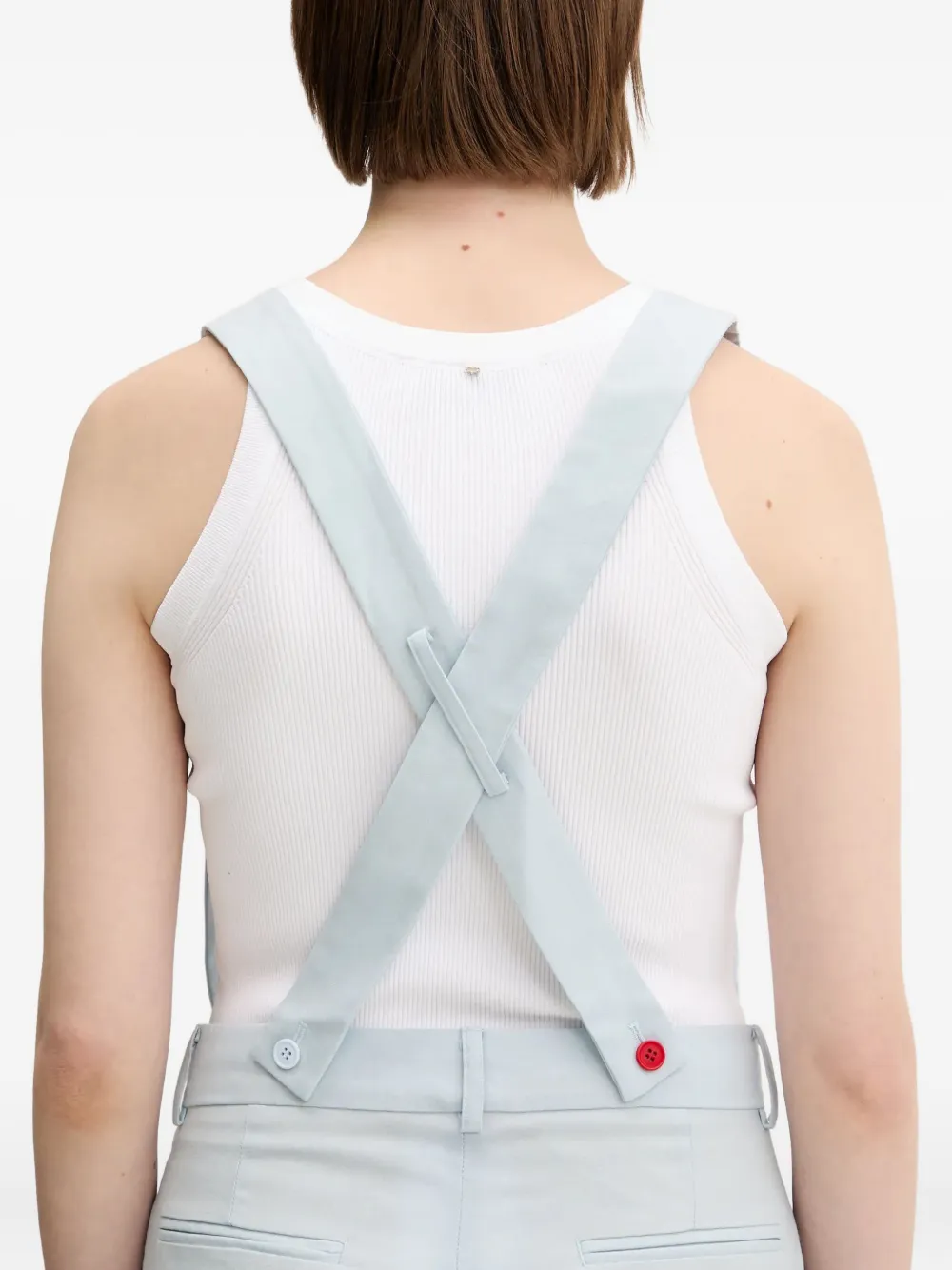 Fiorucci Broek met borduurwerk Blauw