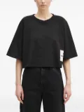 Fiorucci cropped T-shirt - Black