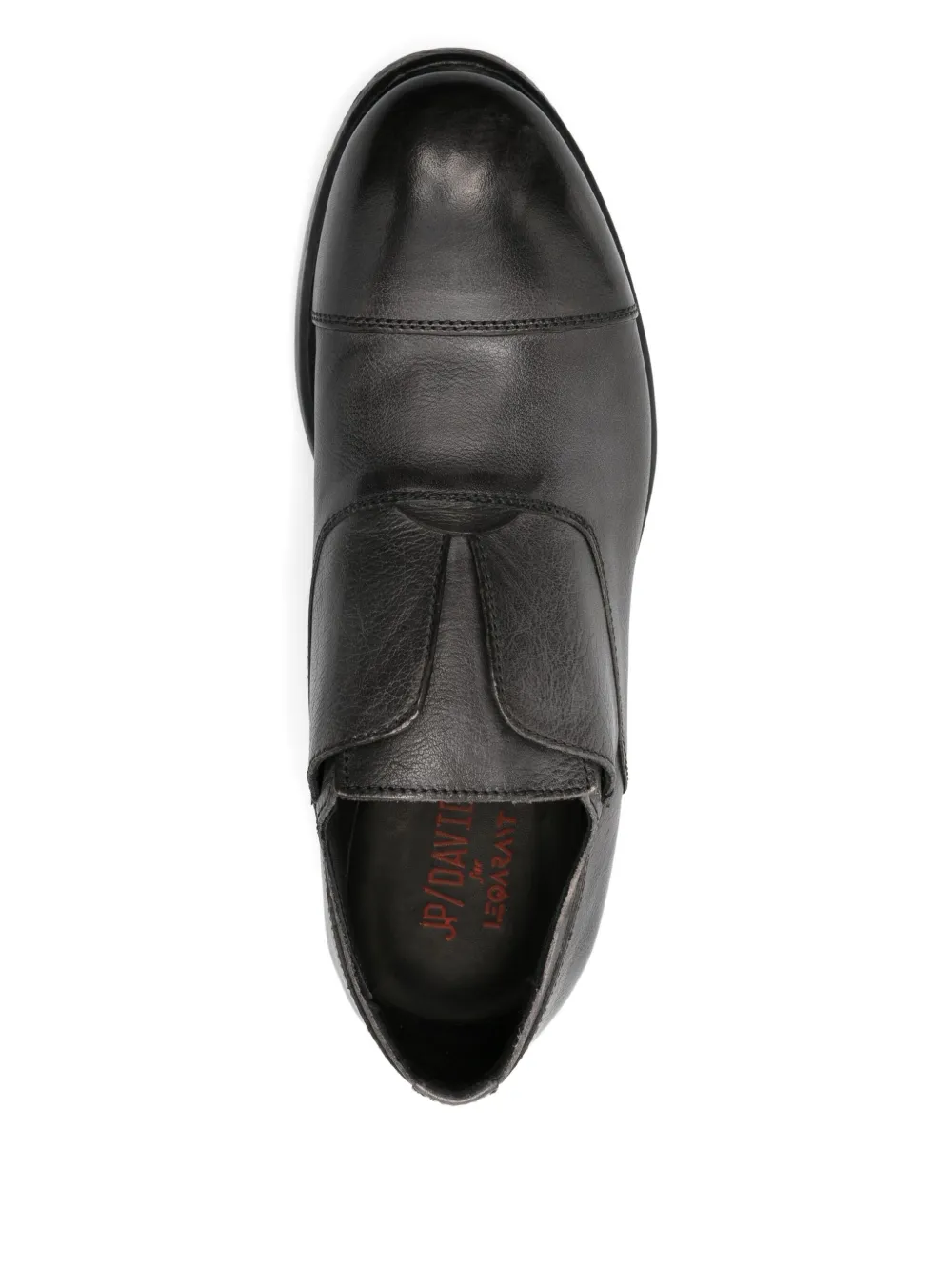 LeQarant leather loafers Grey