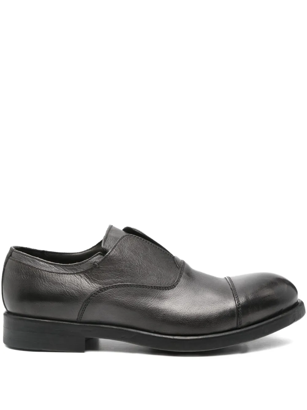 LeQarant leather loafers Grey
