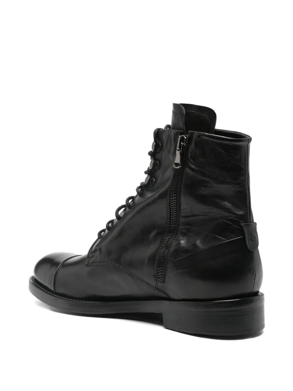 LeQarant lace-up boots Black