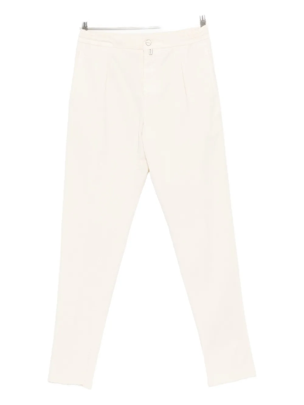 Kiton pleat-detail trousers Beige