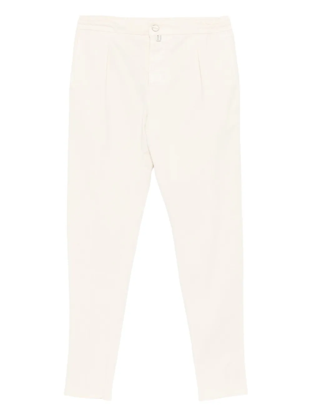 Kiton pleat-detail trousers Beige