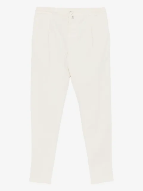 Kiton pleat-detail trousers