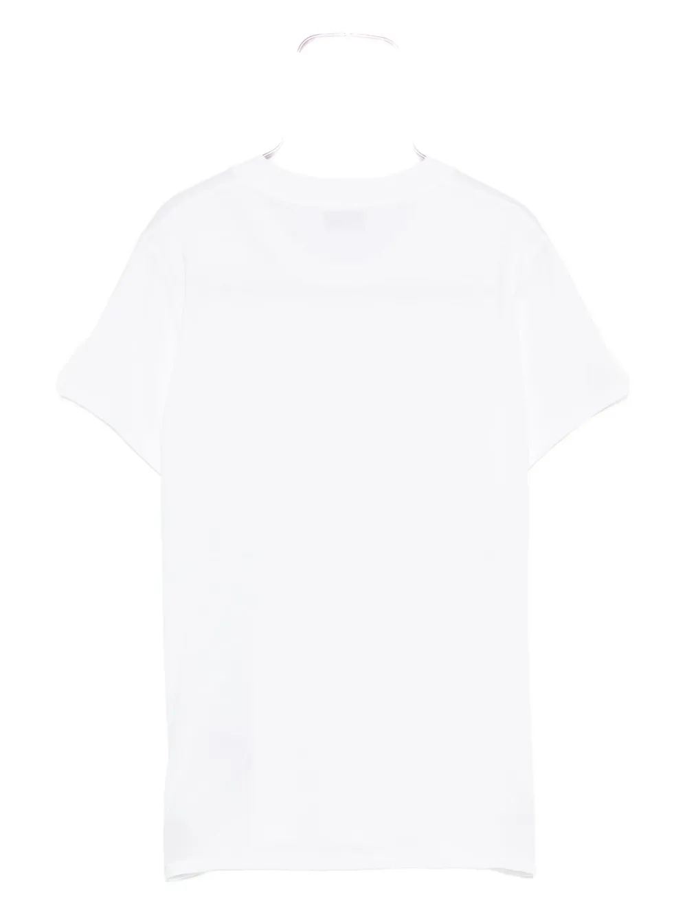 DONDUP logo-embroidered T-shirt Wit