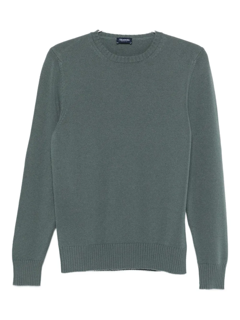 Drumohr cashmere crew-neck sweater Groen