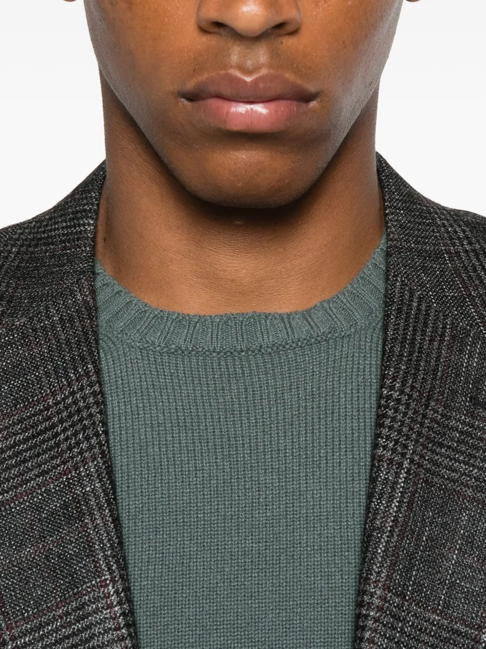 Drumohr cashmere crew-neck sweater Groen
