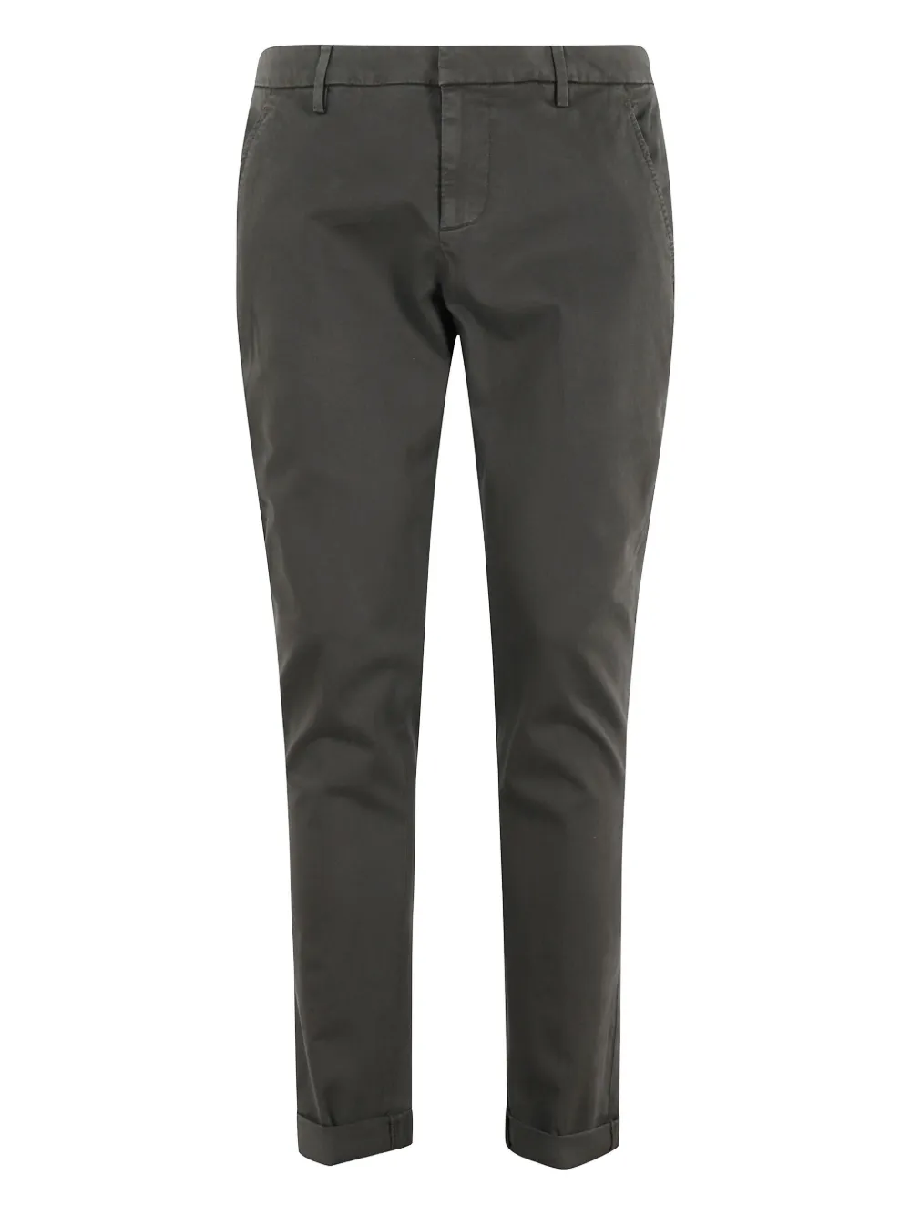 DONDUP cotton trousers - Verde