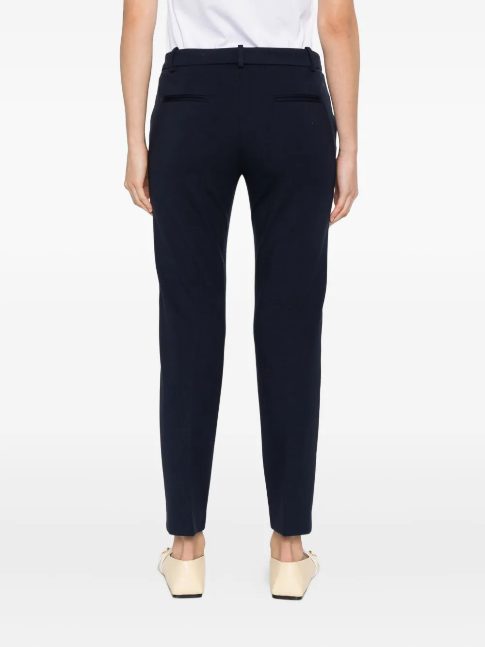 PINKO Broek met zakdetail Blauw