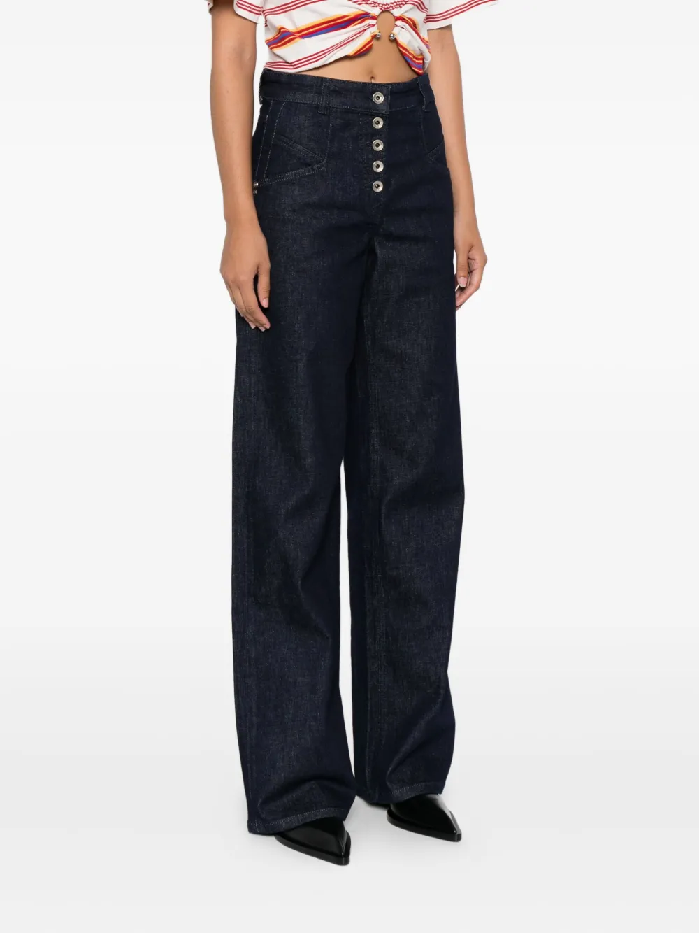 Patrizia Pepe five-pocket jeans Blauw