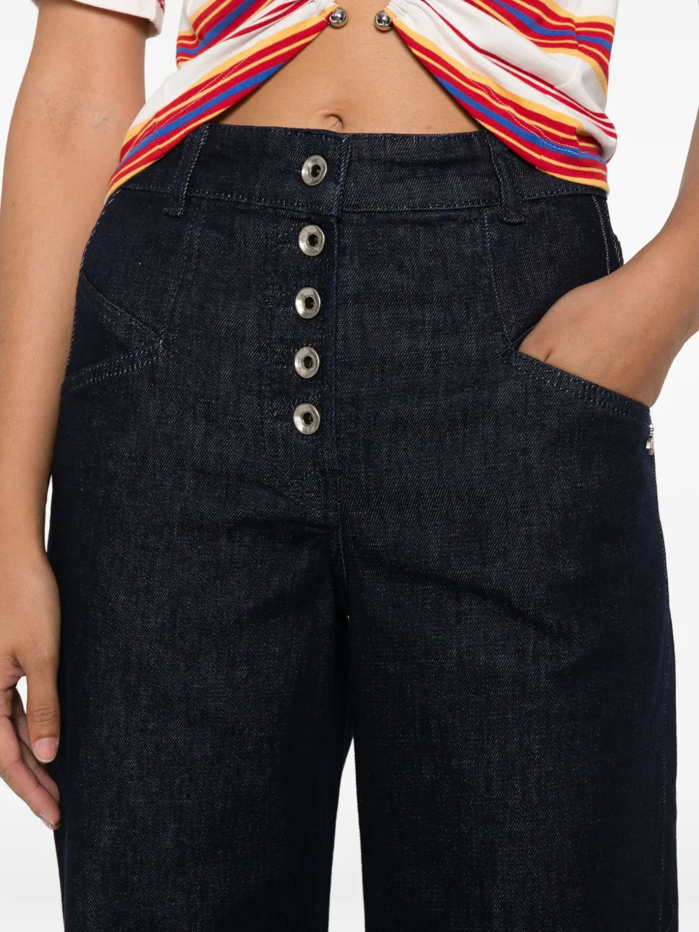 Patrizia Pepe five-pocket jeans Blauw