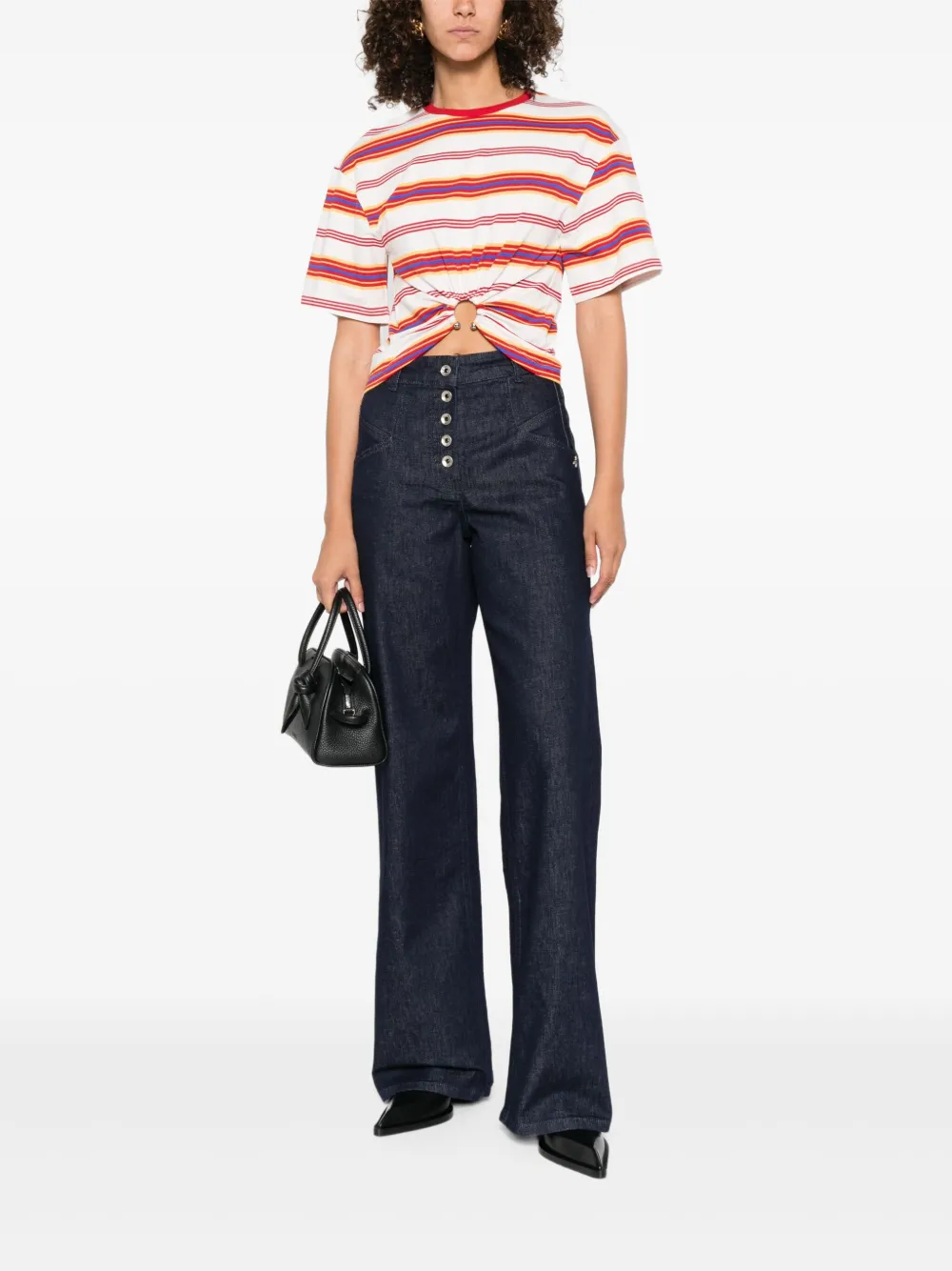 Patrizia Pepe five-pocket jeans Blauw