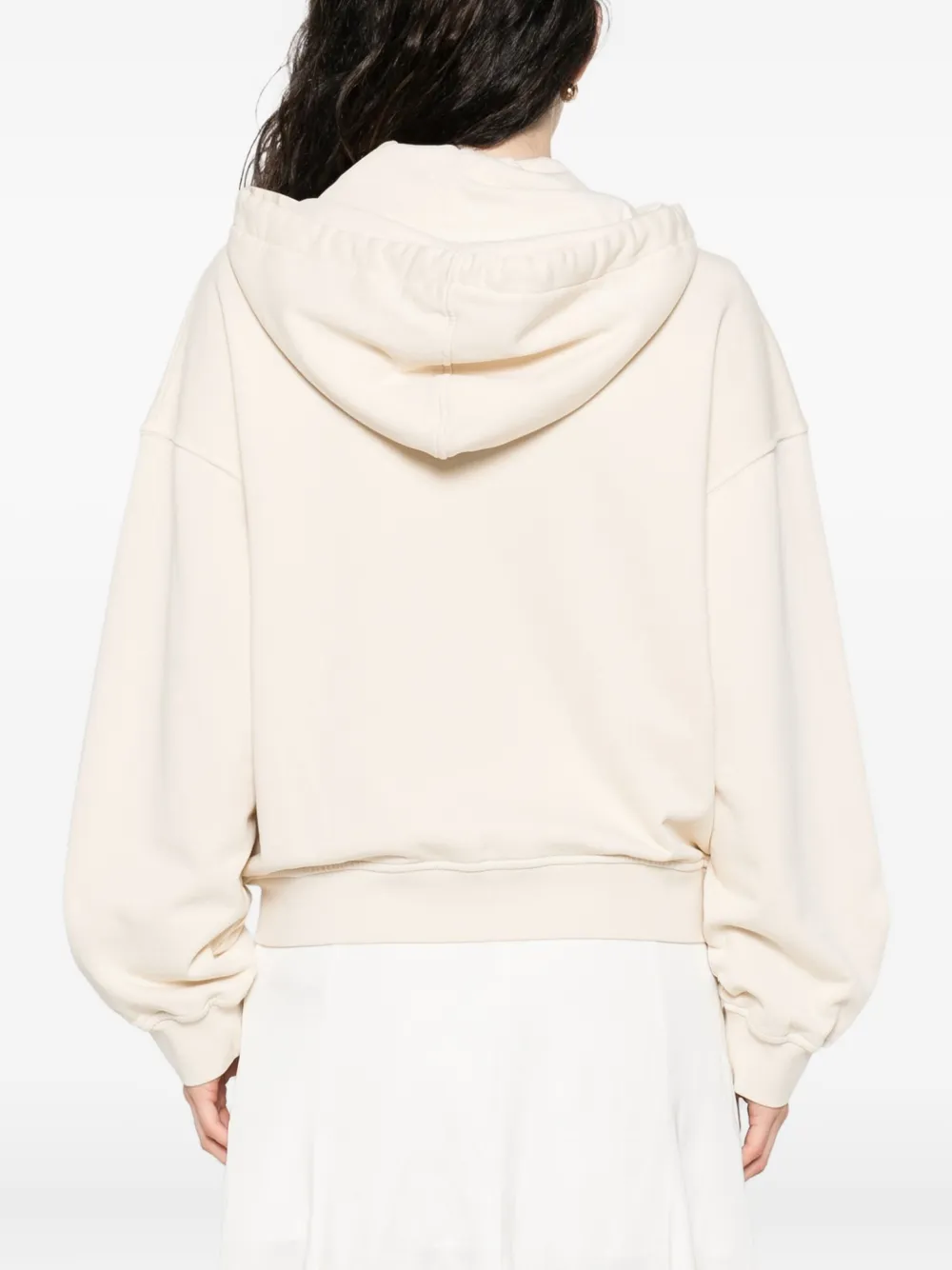 PINKO zip-up hoodie Beige