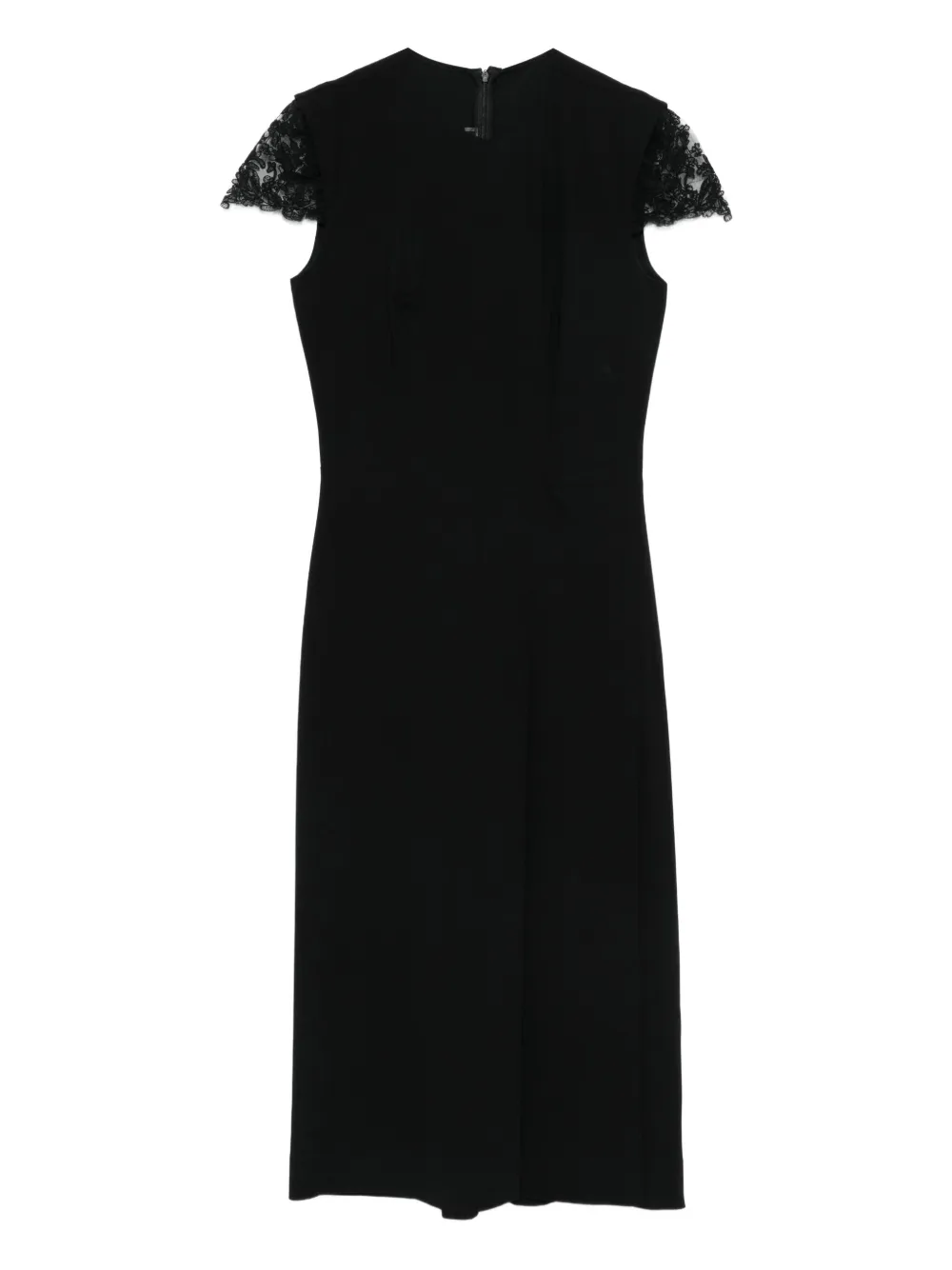 Ermanno Scervino Jurk met kant Zwart