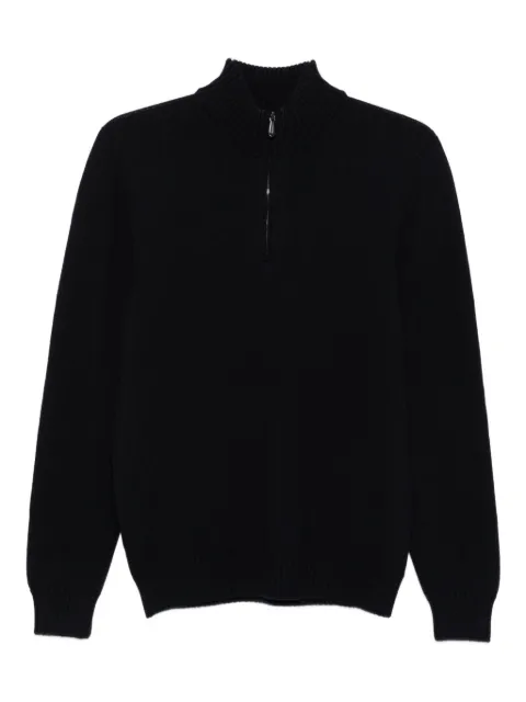Drumohr high-neck zip-up sweater