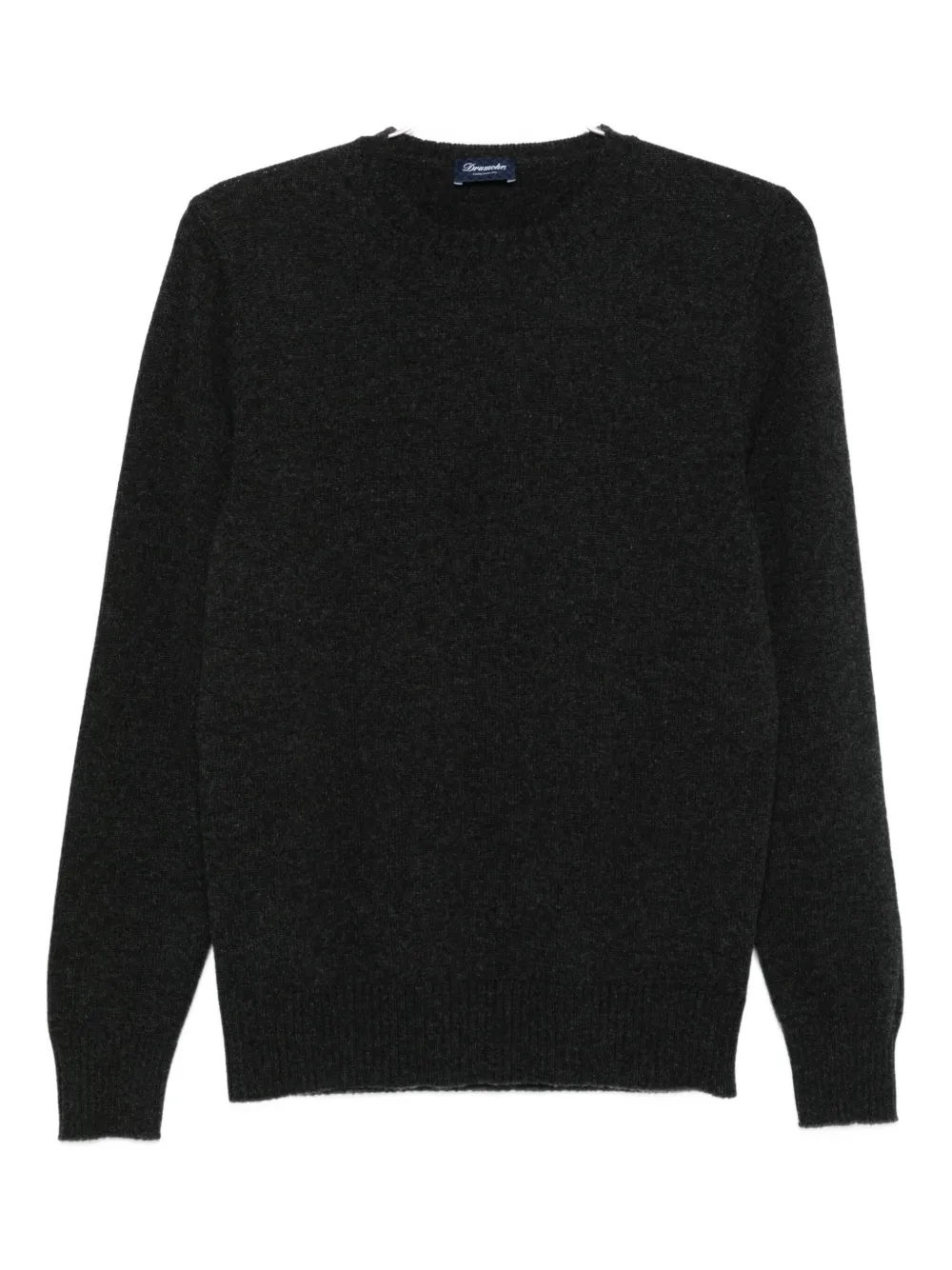 Drumohr cashmere crew-neck sweater Grijs