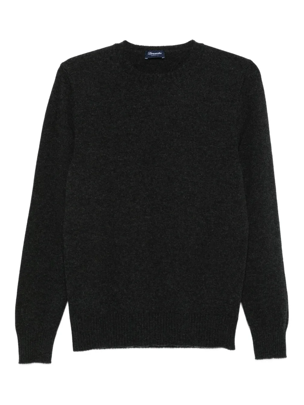 Drumohr cashmere crew-neck sweater Grijs