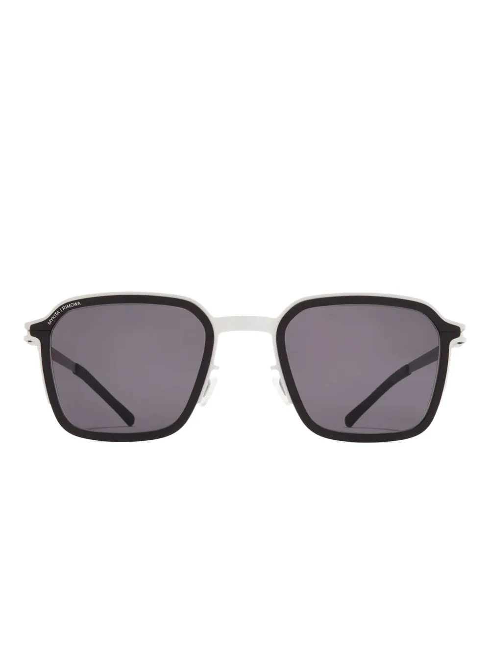 Mykita x Rimowa MR002 metal-frame square sunglasses - Nero