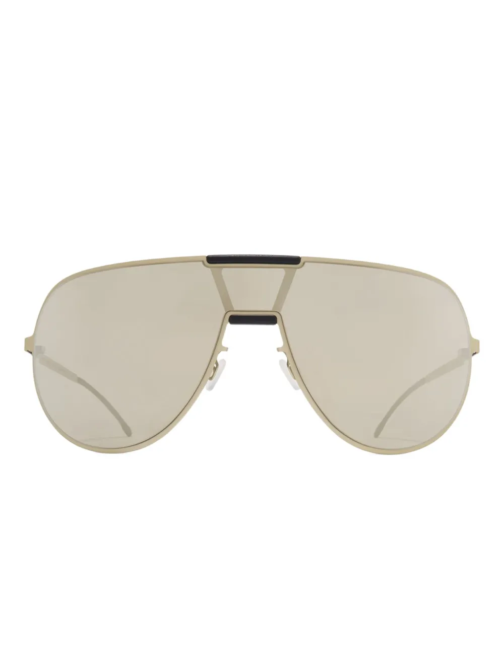 Mykita metal-frame mirrored sunglasses - Toni neutri