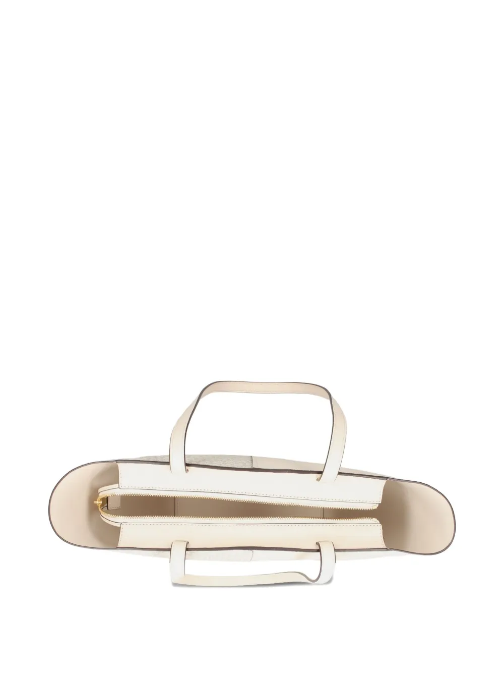 Michael Kors Shopper met monogram en vlak Beige