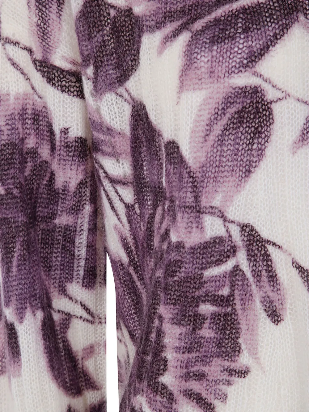 TWINSET floral print sweater Wit
