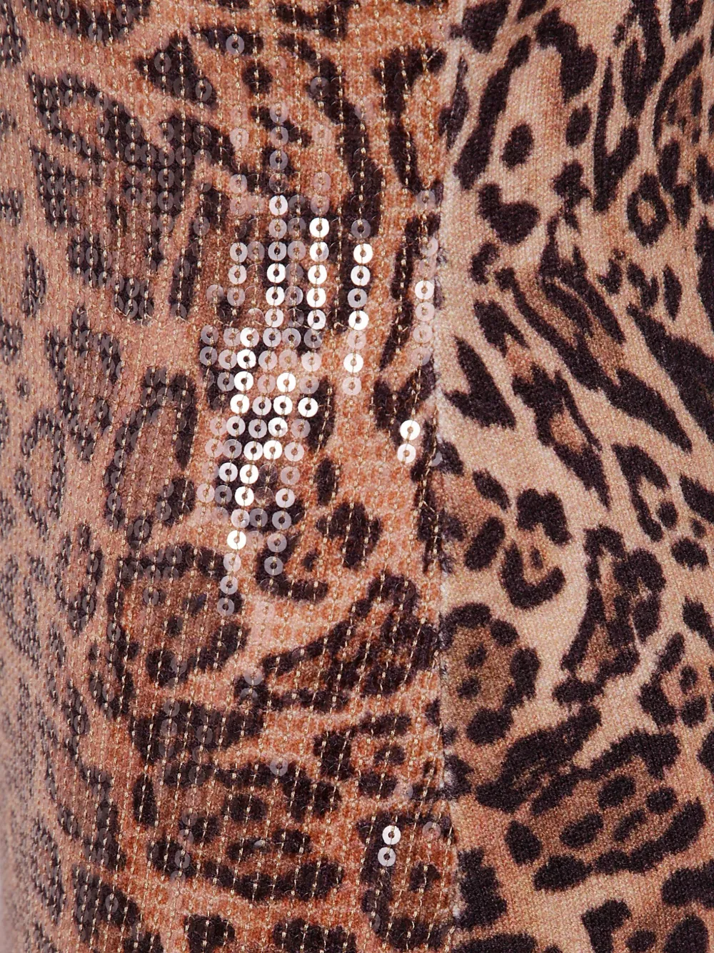 TWINSET animal print sequin dress Bruin