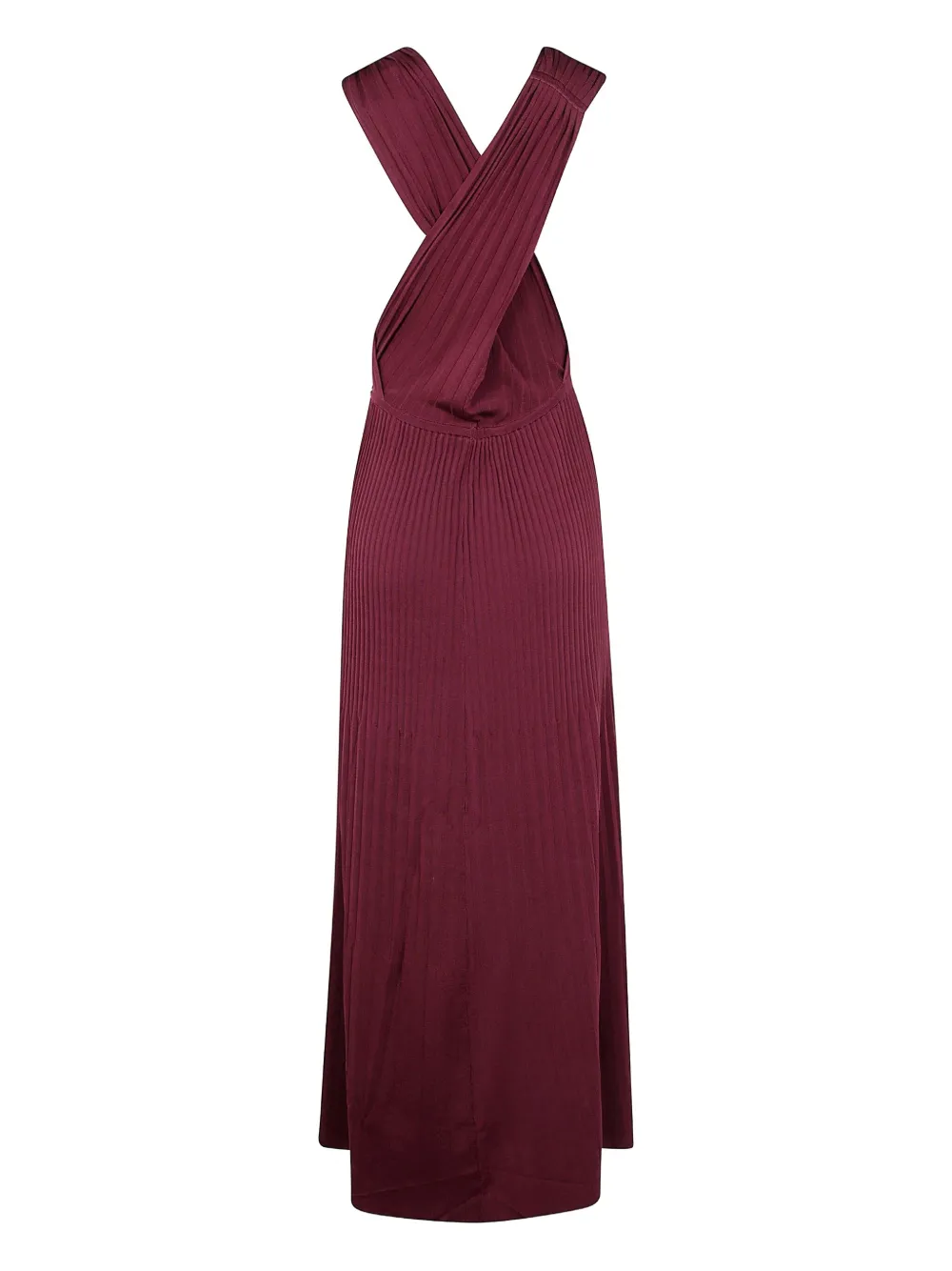 TWINSET wrap maxi dress Rood