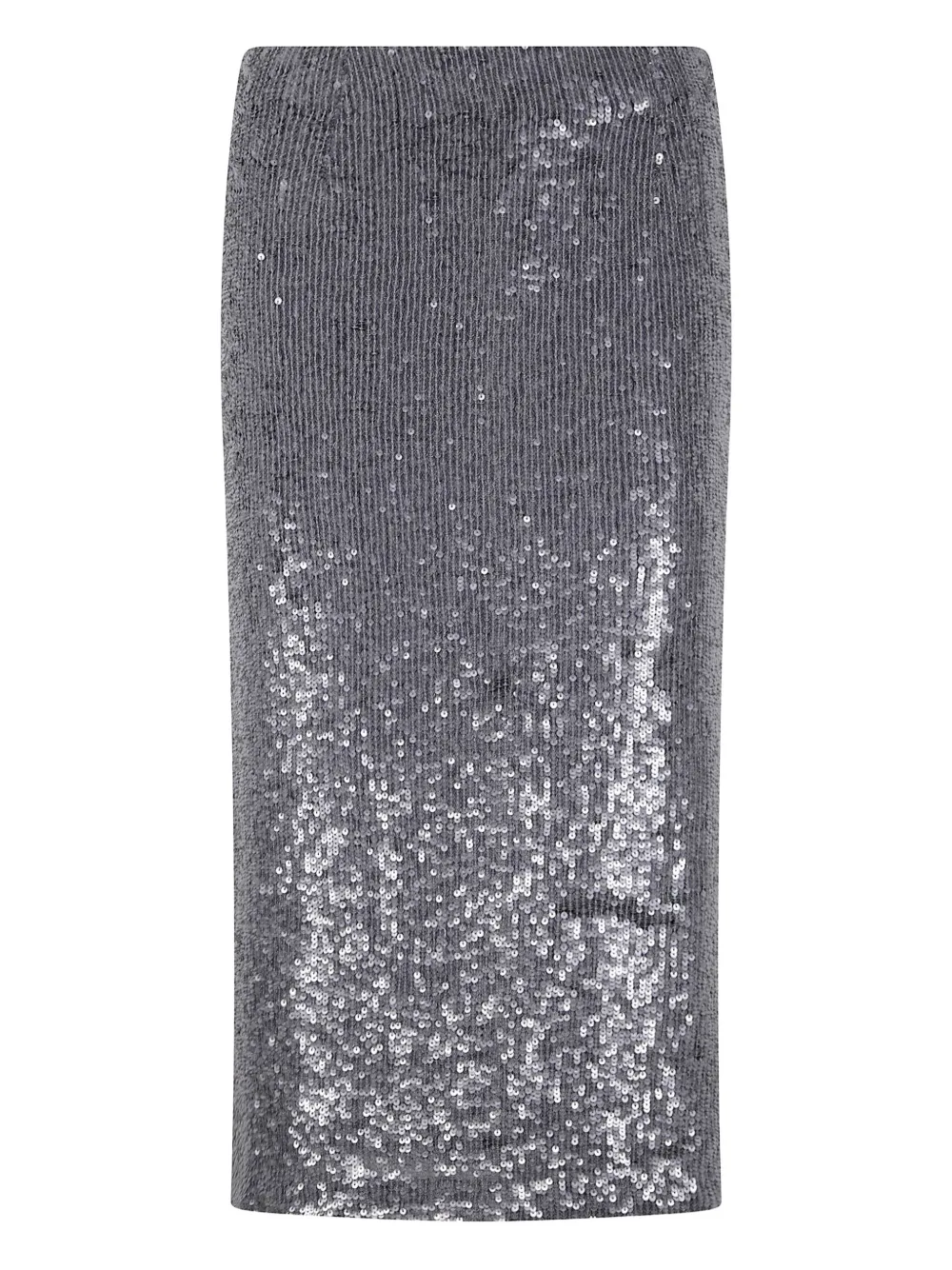 P.A.R.O.S.H. sequin-embellishment midi skirt Grijs