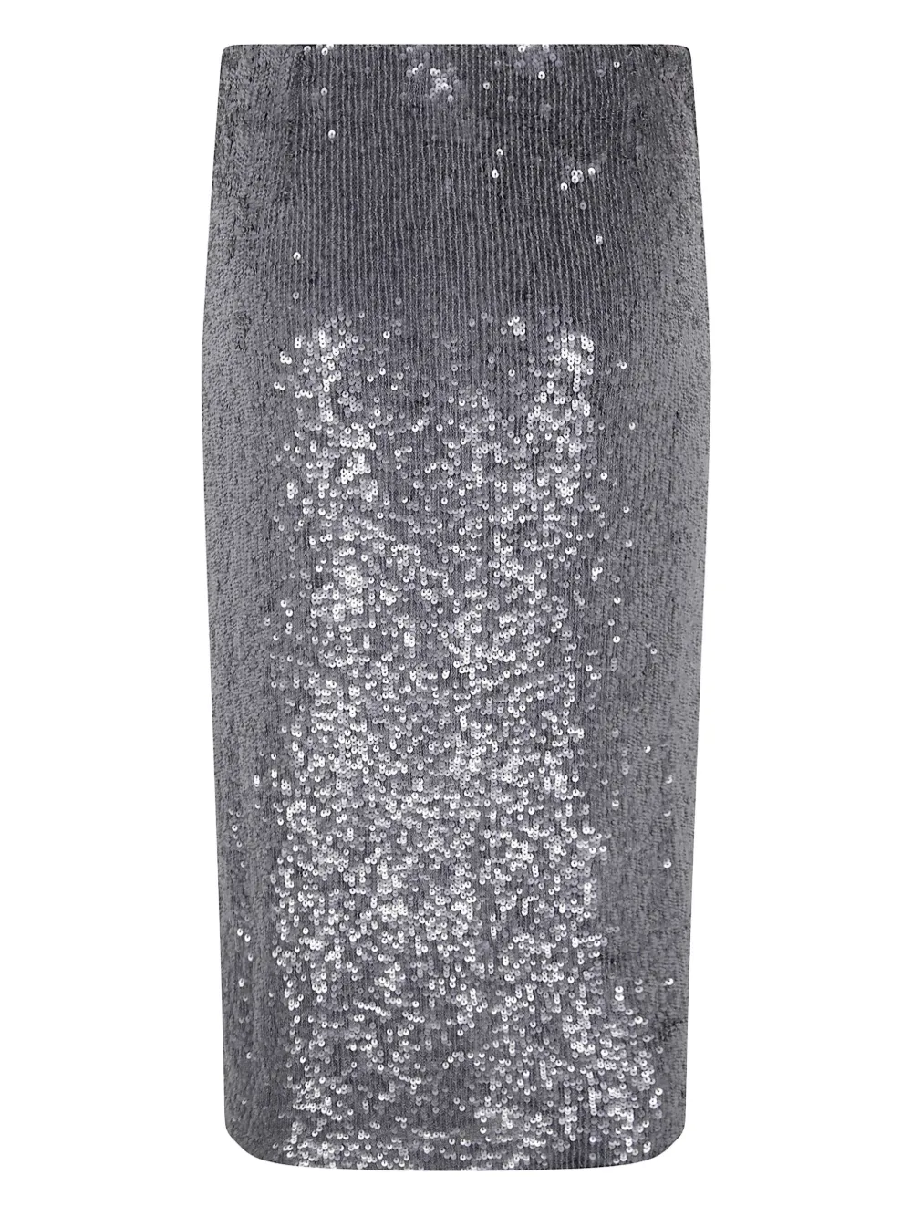 P.A.R.O.S.H. sequin-embellishment midi skirt Grijs