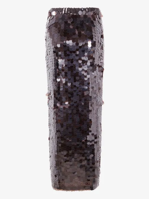 P.A.R.O.S.H. jupe longue à sequins