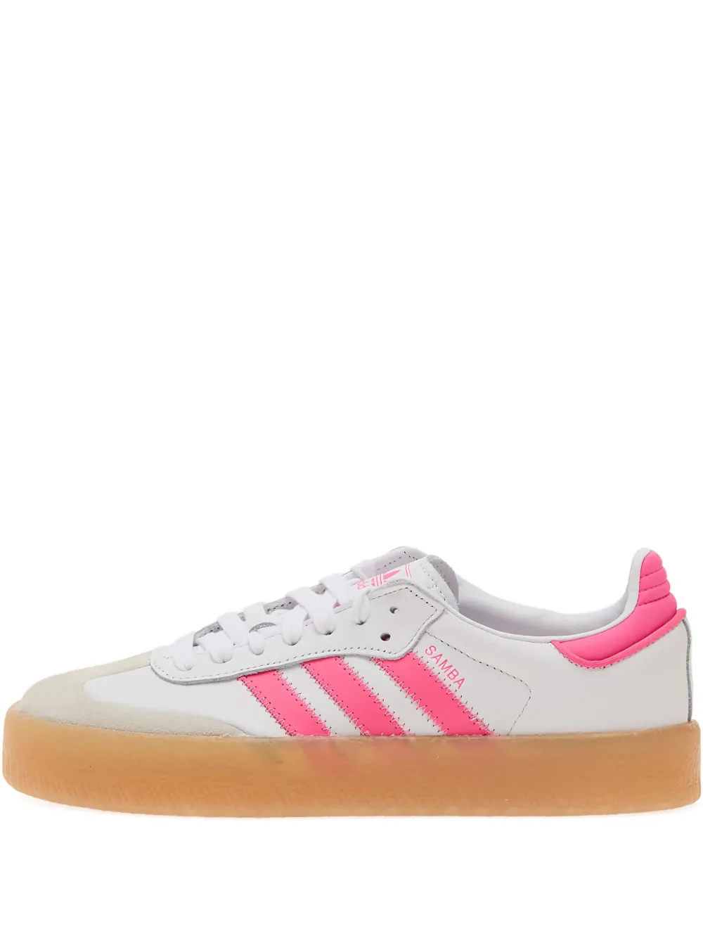 Adidas Sambae 3-stripe sneakers White