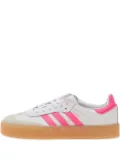 adidas Sambae 3-stripe sneakers - White