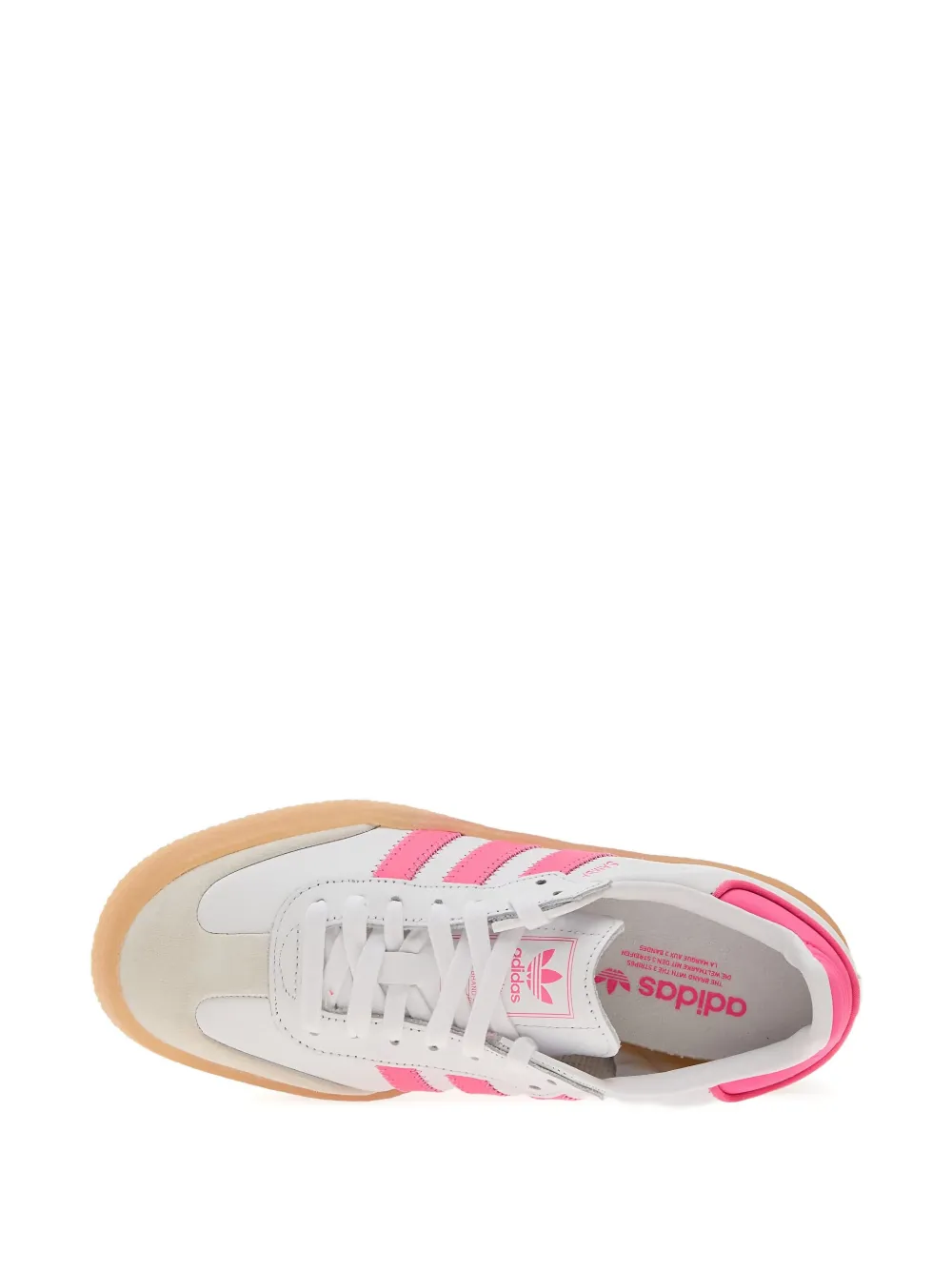 adidas Sambae 3-stripe sneakers White