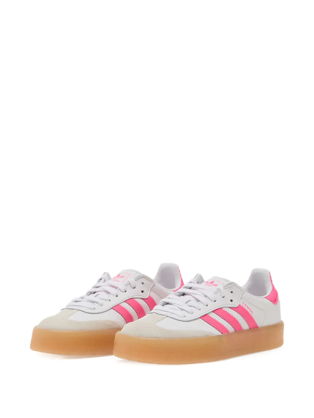 adidas Sambae 3-stripe sneakers White