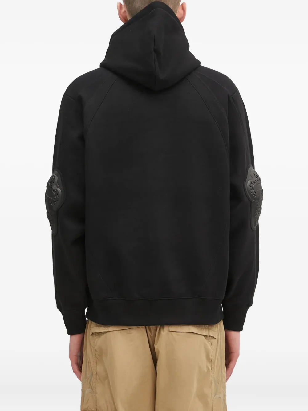 AAPE BY *A BATHING APE Moonface Logo hoodie Zwart